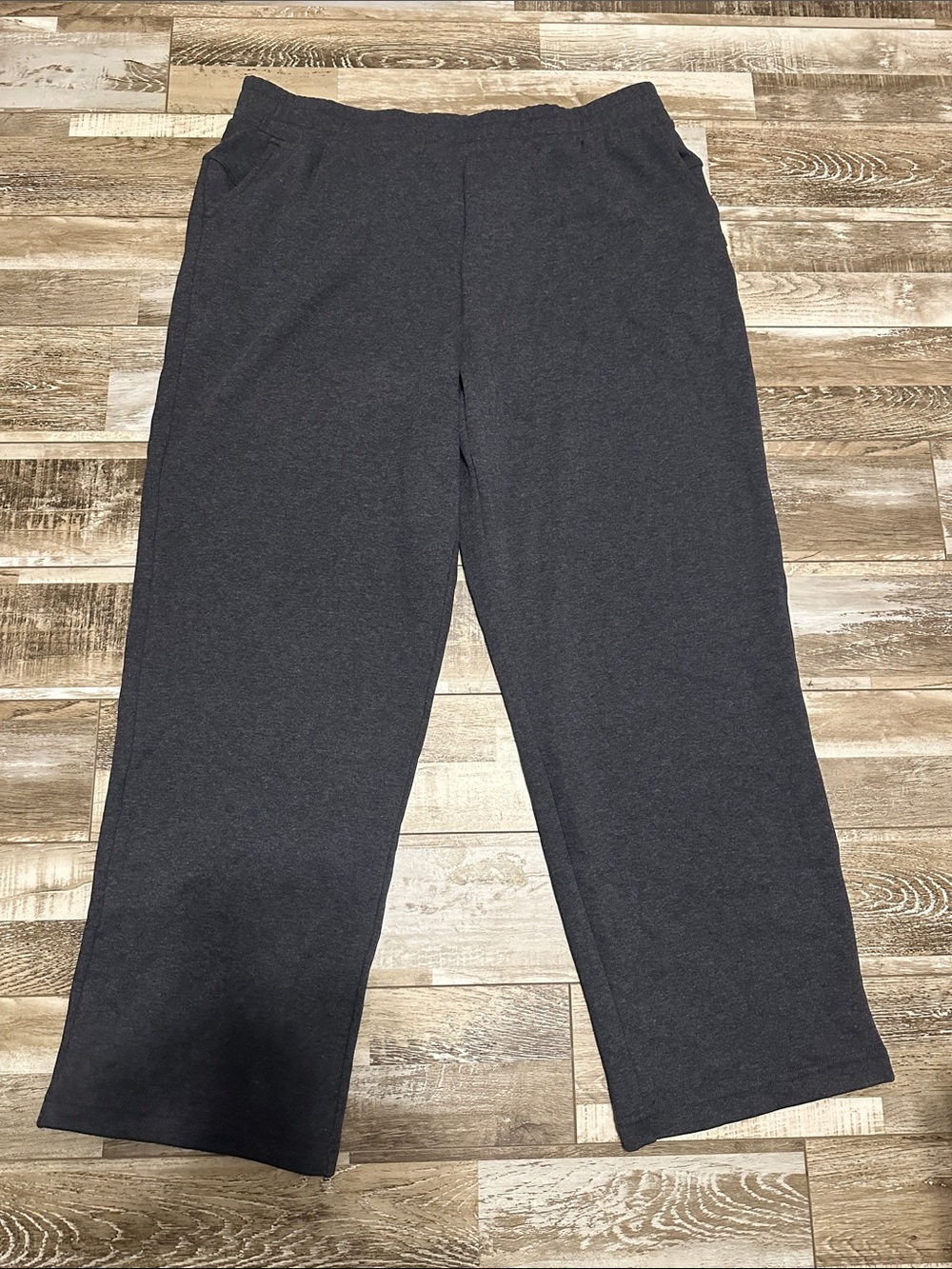 Mondetta Men's Dark Gray Relaxed Knit Joggers